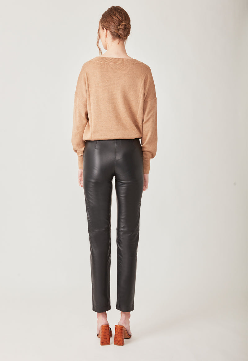 STRAIGHTY 180 LEATHER PANTS