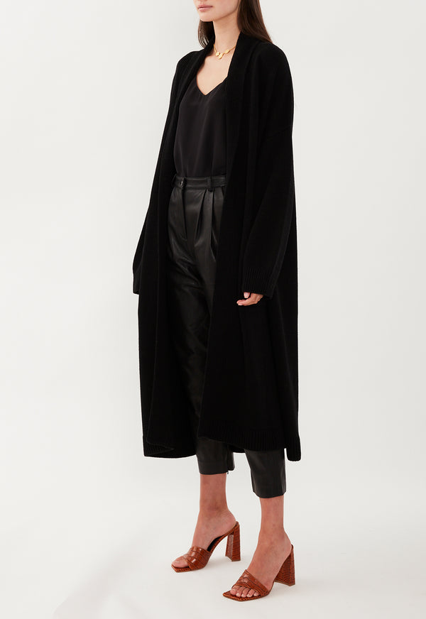DEEP POCKETS CARDIGAN BLACK 2023