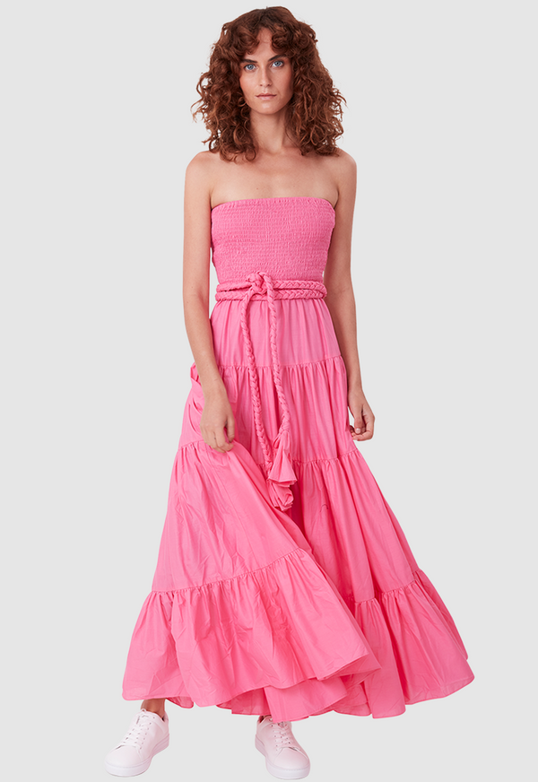 16TH BEACH DRESS AZALEA PINK