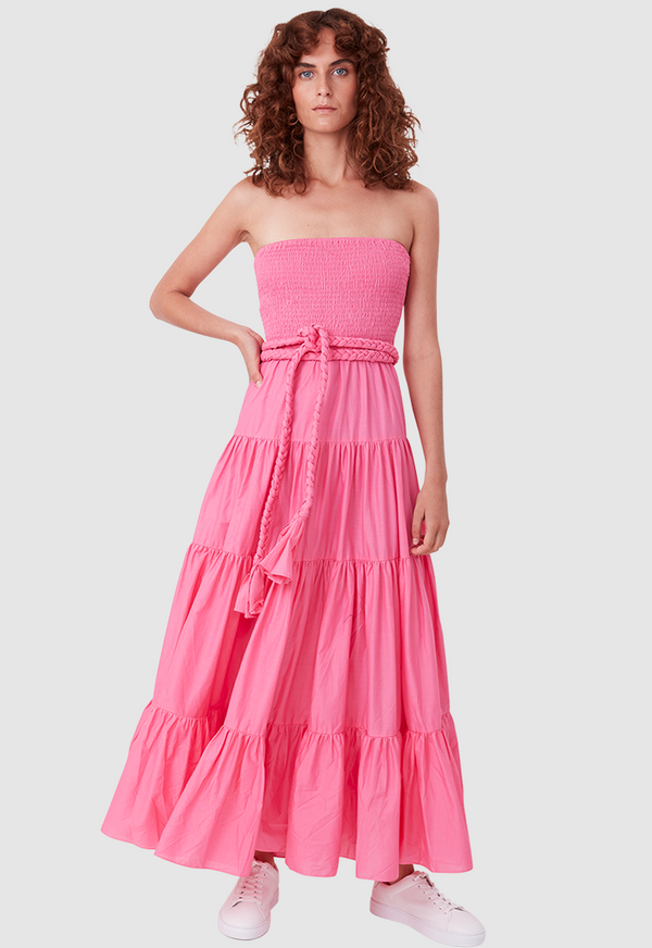 16TH BEACH DRESS AZALEA PINK