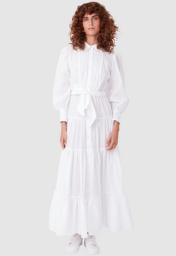 9-5 DRESS WHITE