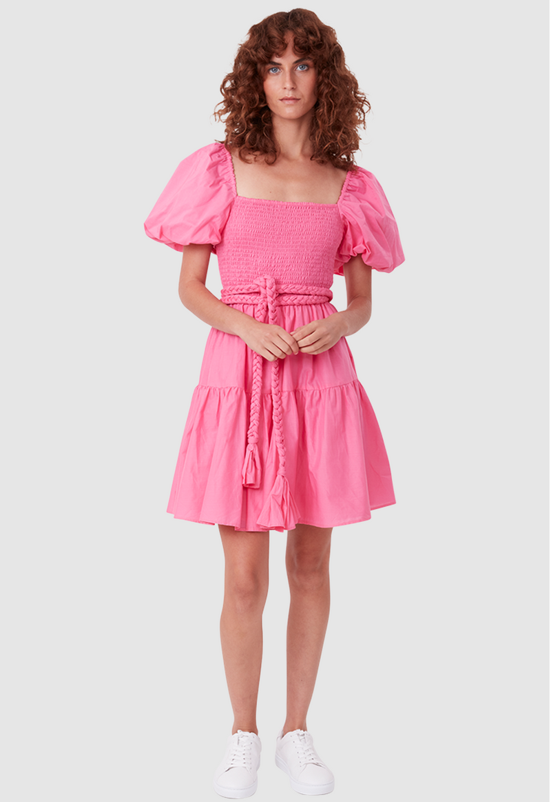 ALICE MINI DRESS AZALEA PINK