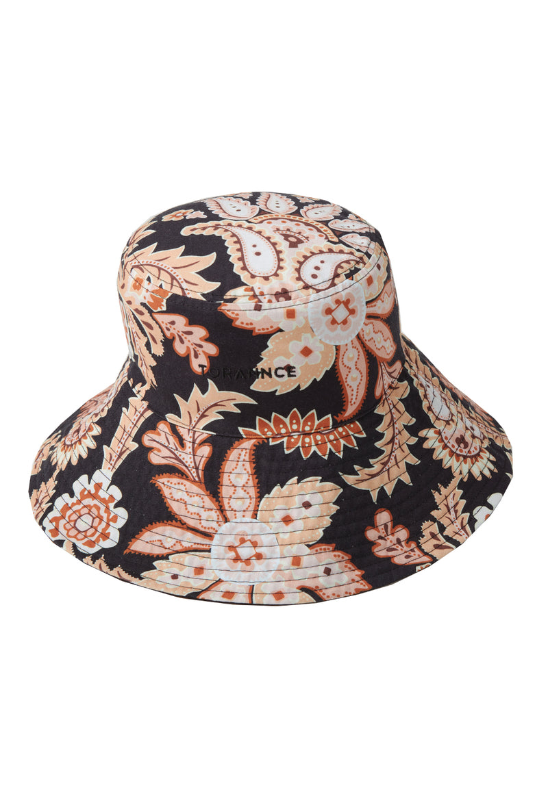 REVERSIBLE BUCKET HAT BLACK