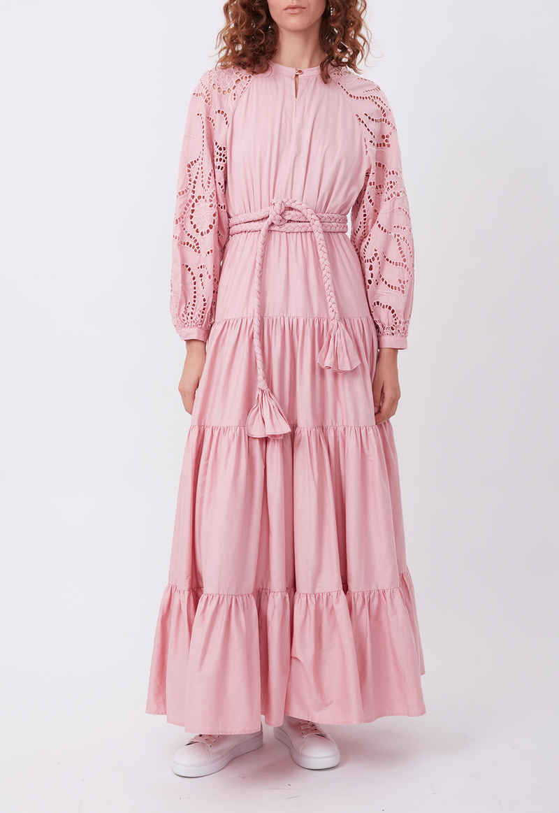DAY TO NIGHT DRESS DUSTY PINK