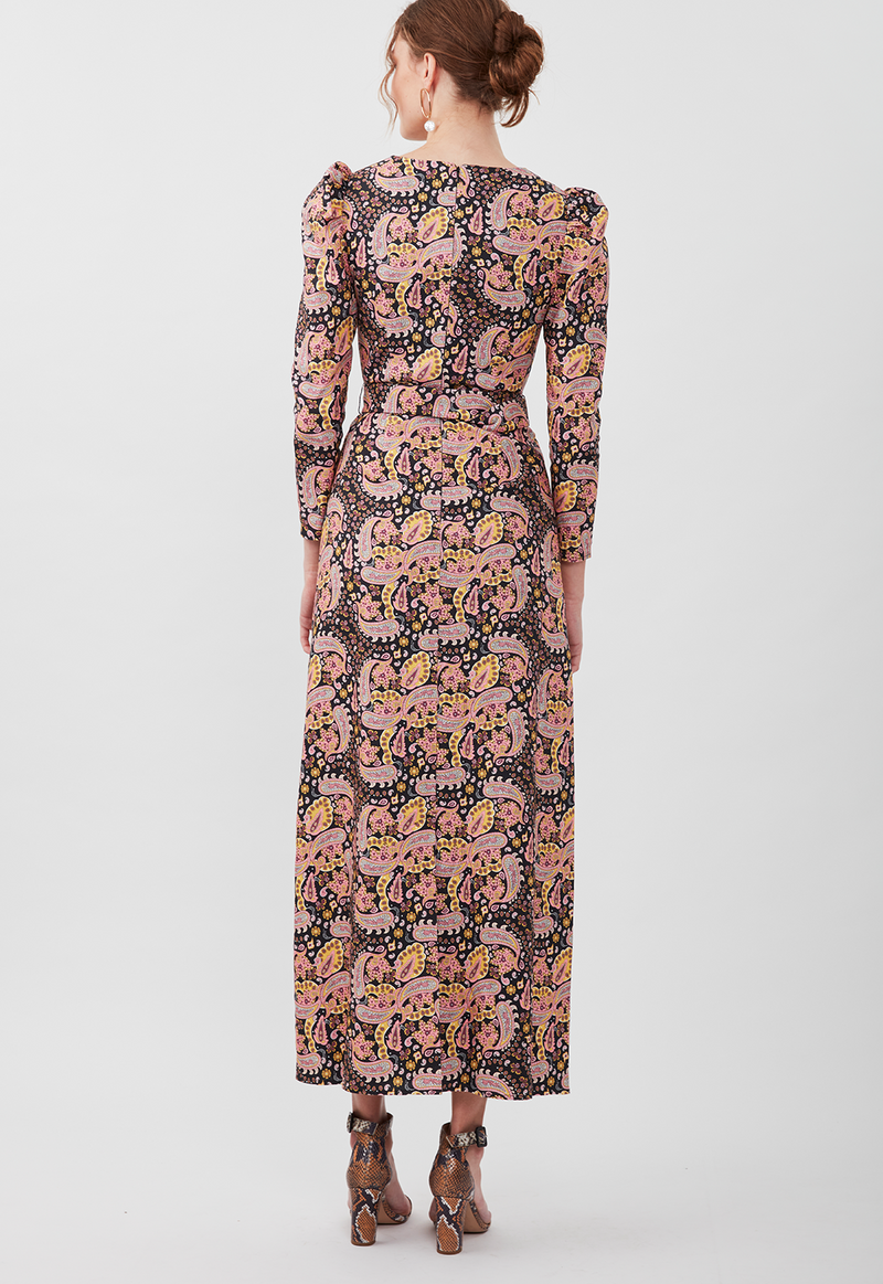 EDIE DRESS BLACK PINK