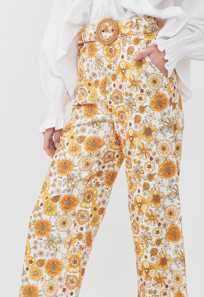 EDIE PANT VINTAGE FLORAL