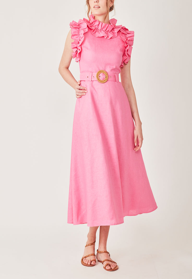 SEDGWICK DRESS AZALEA PINK