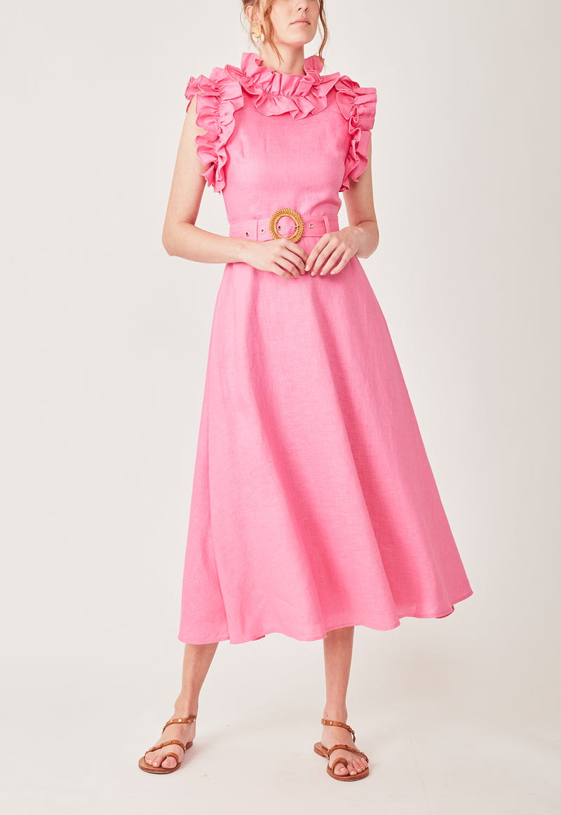 SEDGWICK DRESS AZALEA PINK