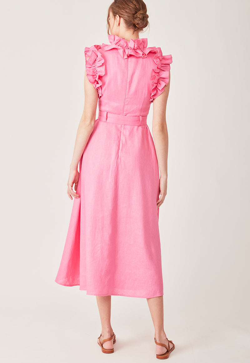 SEDGWICK DRESS AZALEA PINK