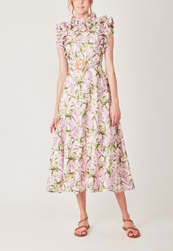 SEDGWICK DRESS FLORAL PINK