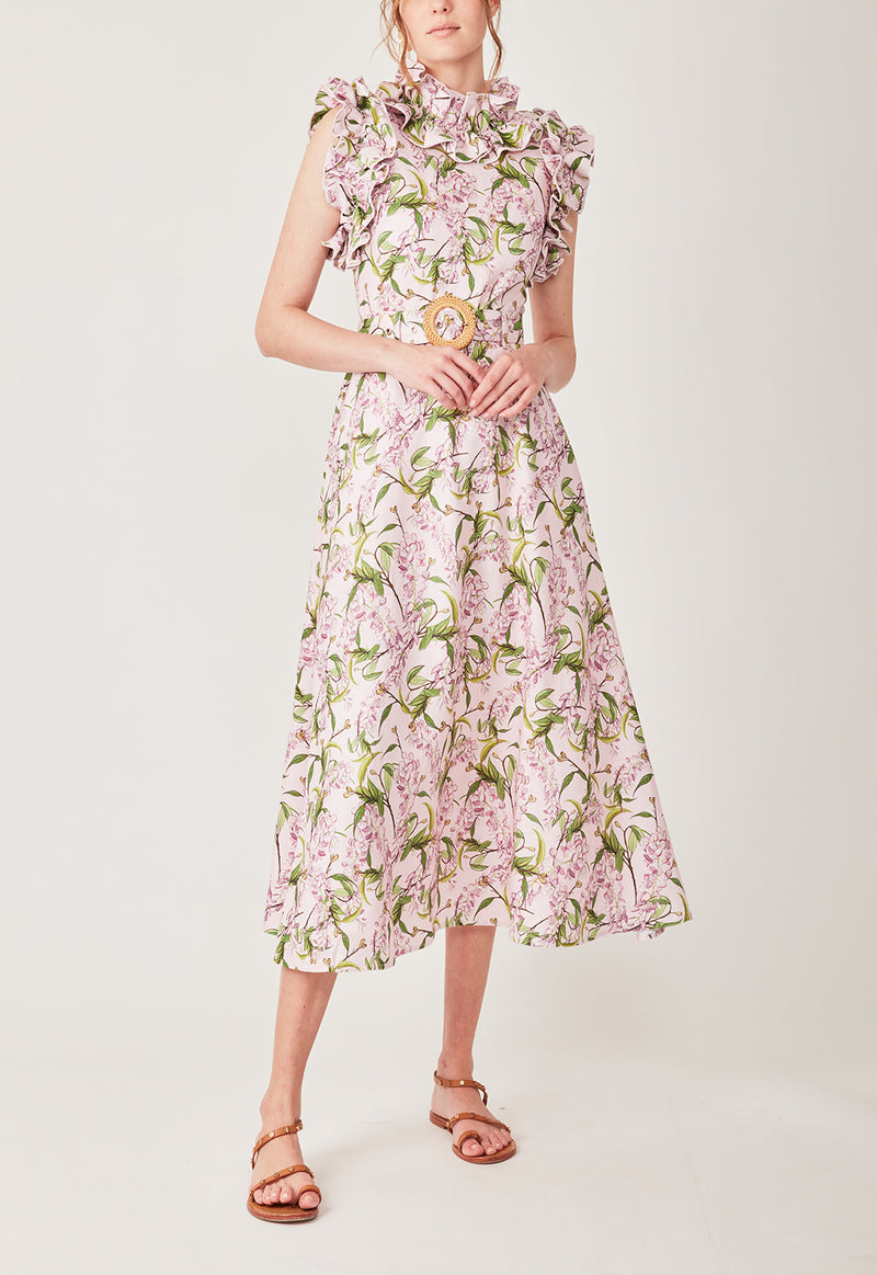 SEDGWICK DRESS FLORAL PINK