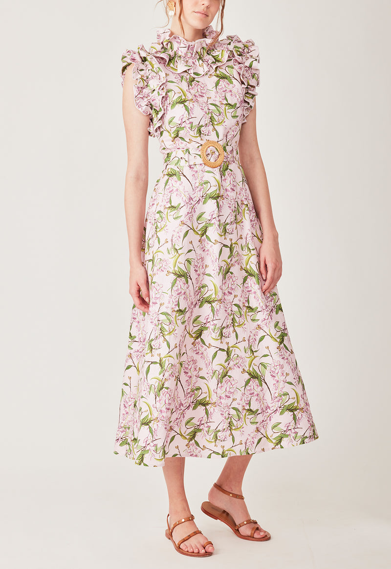 SEDGWICK DRESS FLORAL PINK