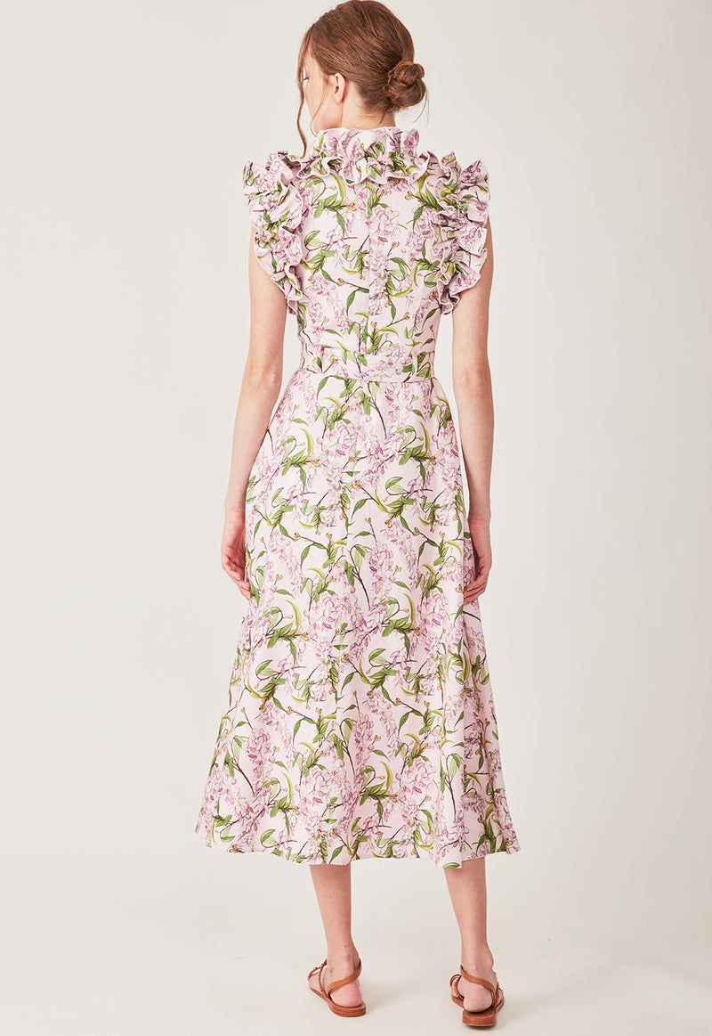 SEDGWICK DRESS FLORAL PINK