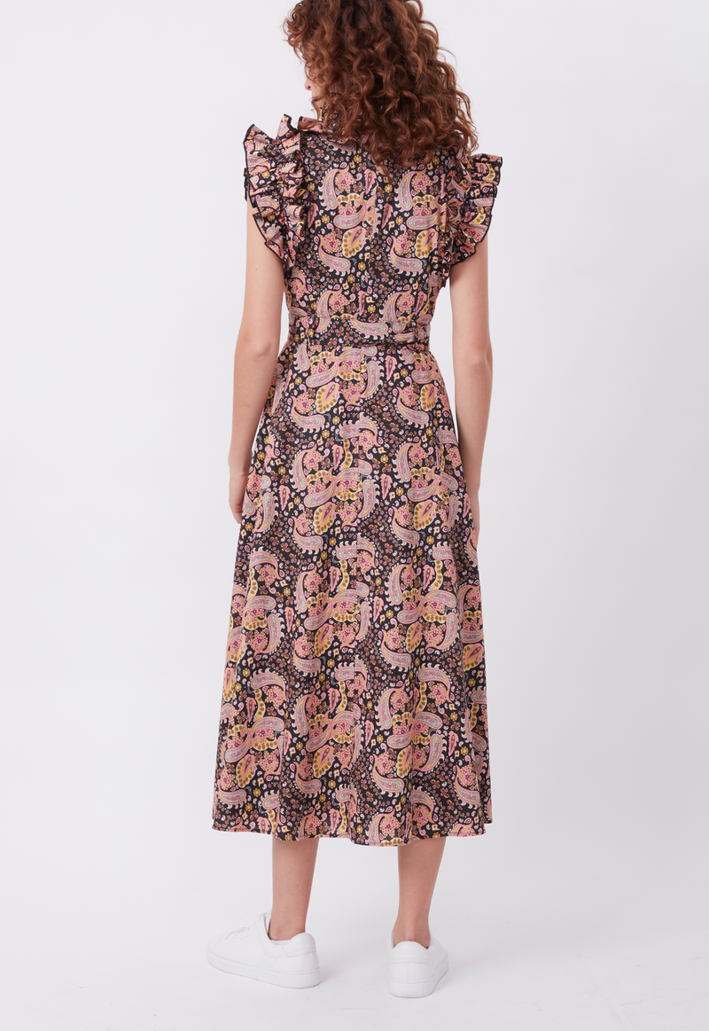 SEDGWICK DRESS BLACK PINK