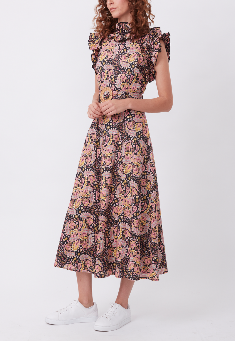 SEDGWICK DRESS BLACK PINK