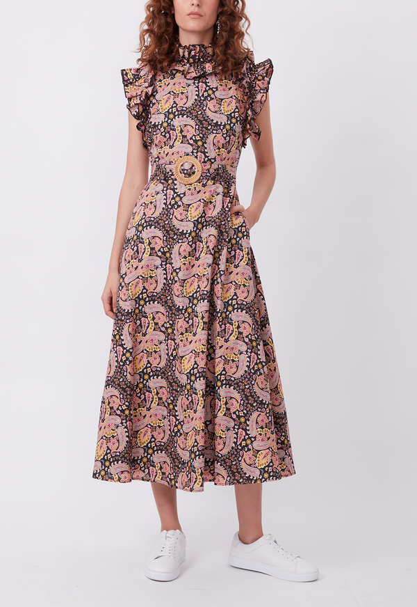 SEDGWICK DRESS BLACK PINK